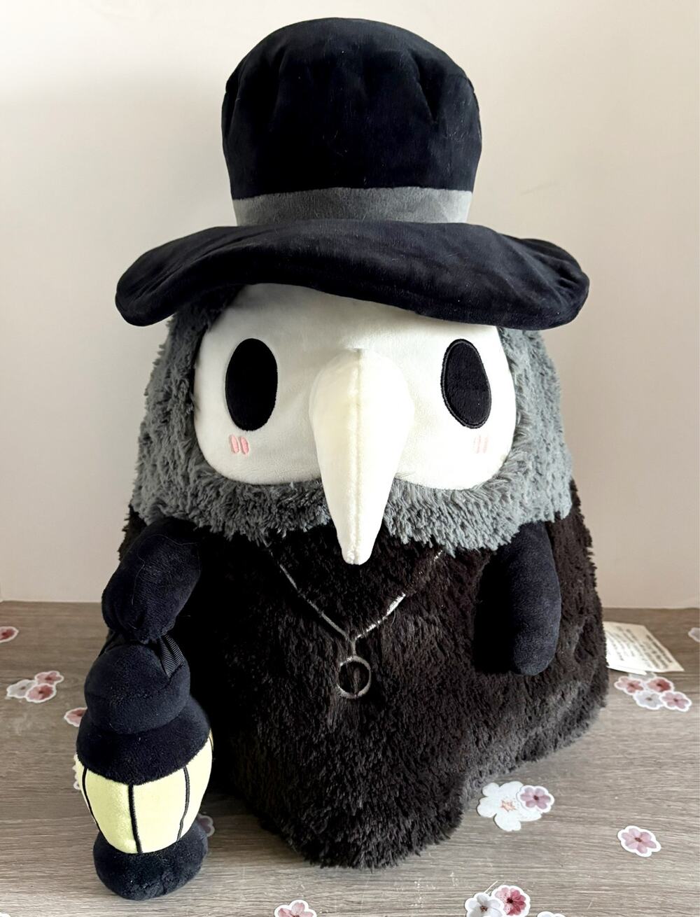 Doctor Plague Mysterious SQUISHABLE Large 18 inch Goth / Emo Plushie EUC 2020